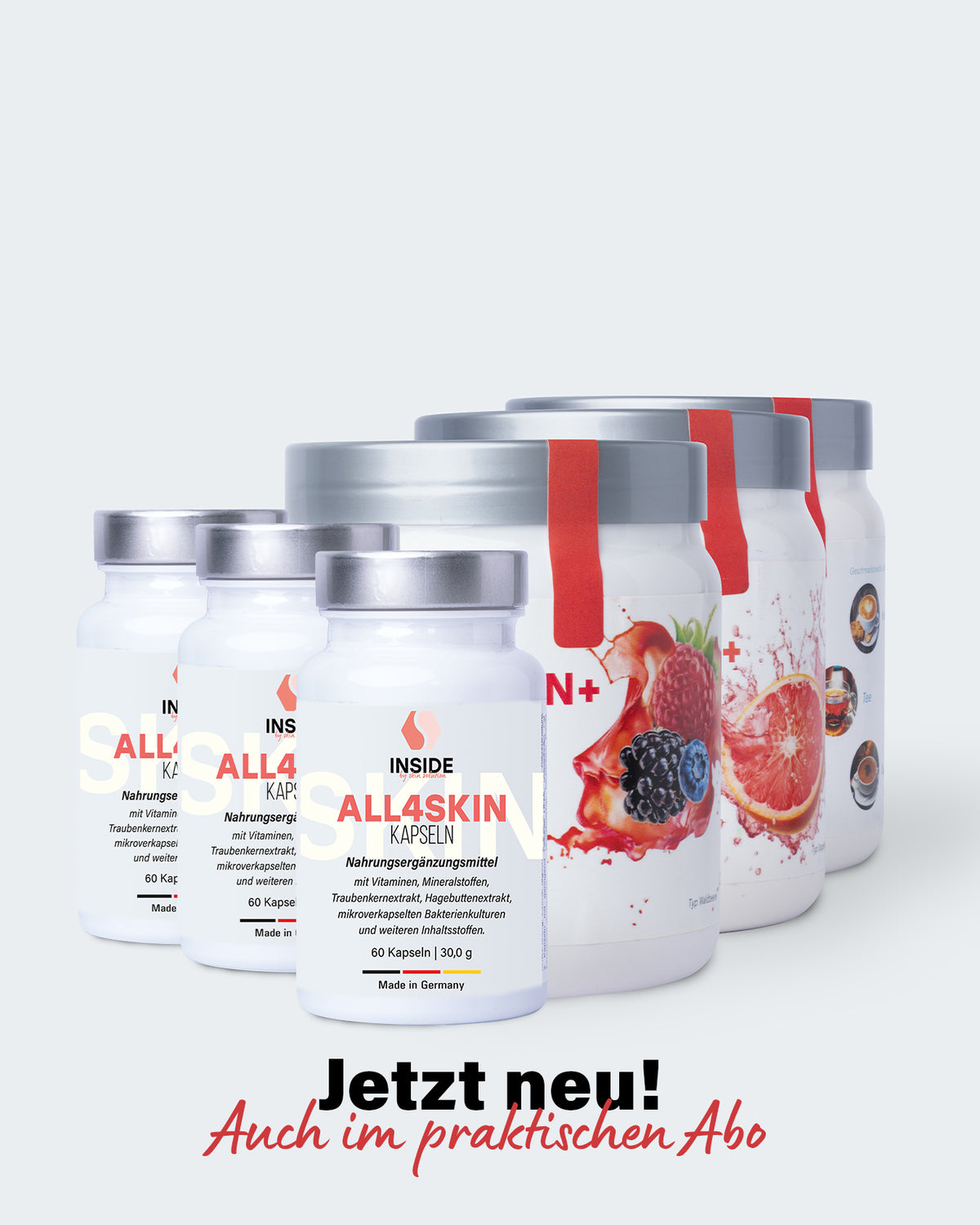 INSIDE Kollagen 6 Monats Abo – 2× Quartalspaket